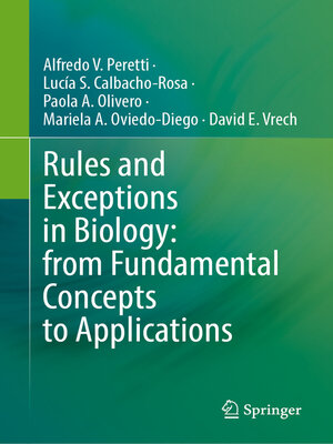 cover image of Rules and Exceptions in Biology
